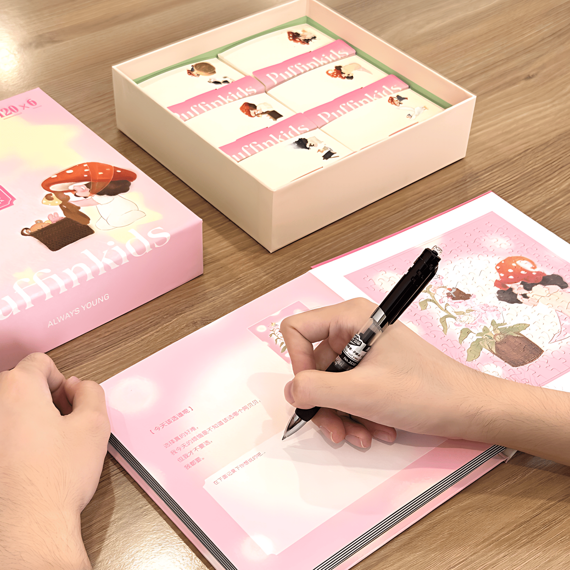 Diary Storybook | Puffinkids | 6 in 1 Mini Puzzle Book Set | Jigsaw Puzzle - Mystery Matrix