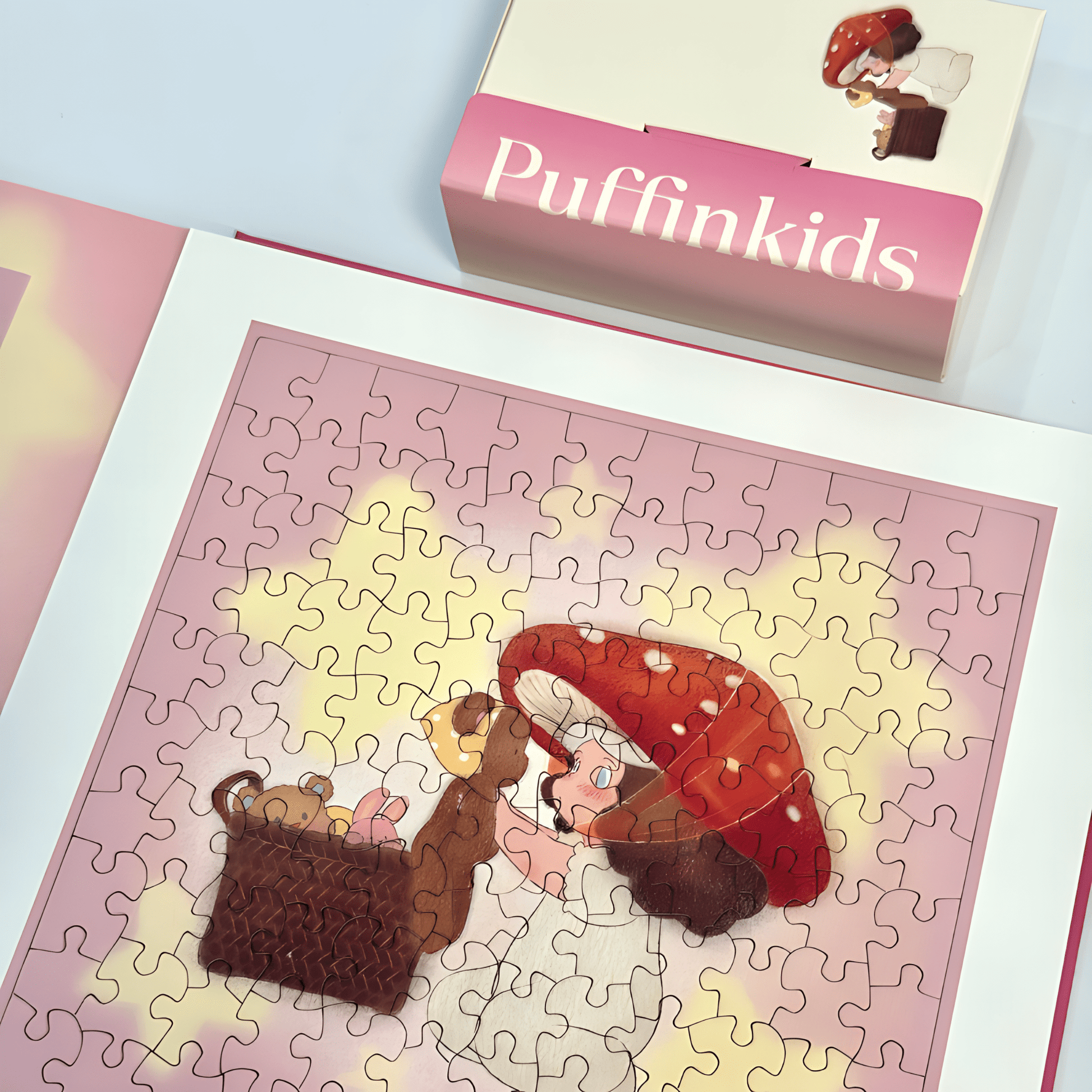 Diary Storybook | Puffinkids | 6 in 1 Mini Puzzle Book Set | Jigsaw Puzzle - Mystery Matrix