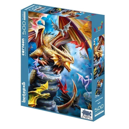 Dinosaur Wars | Botop | 500 Piece Puzzle | Jigsaw Puzzle - Mystery Matrix