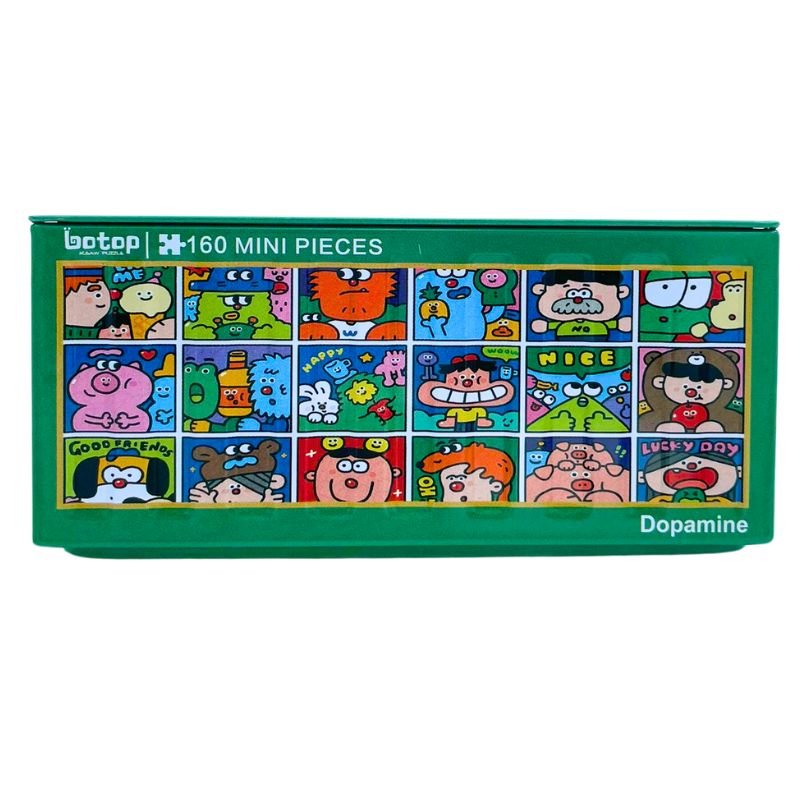Dopamine | Botop | Mini Puzzle | Metal Container | Jigsaw Puzzle - Mystery Matrix