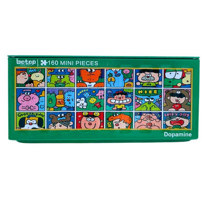Dopamine | Botop | Mini Puzzle | Metal Container | Jigsaw Puzzle - Mystery Matrix