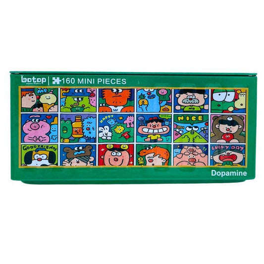 Dopamine | Botop | Mini Puzzle | Metal Container | Jigsaw Puzzle - Mystery Matrix