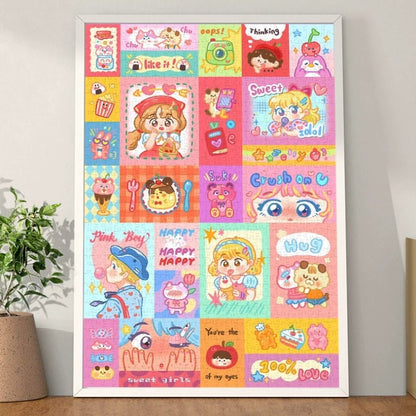 Dopamine Girl | Gill & Lill | 1000 Piece Puzzle | Jigsaw Puzzle - Mystery Matrix