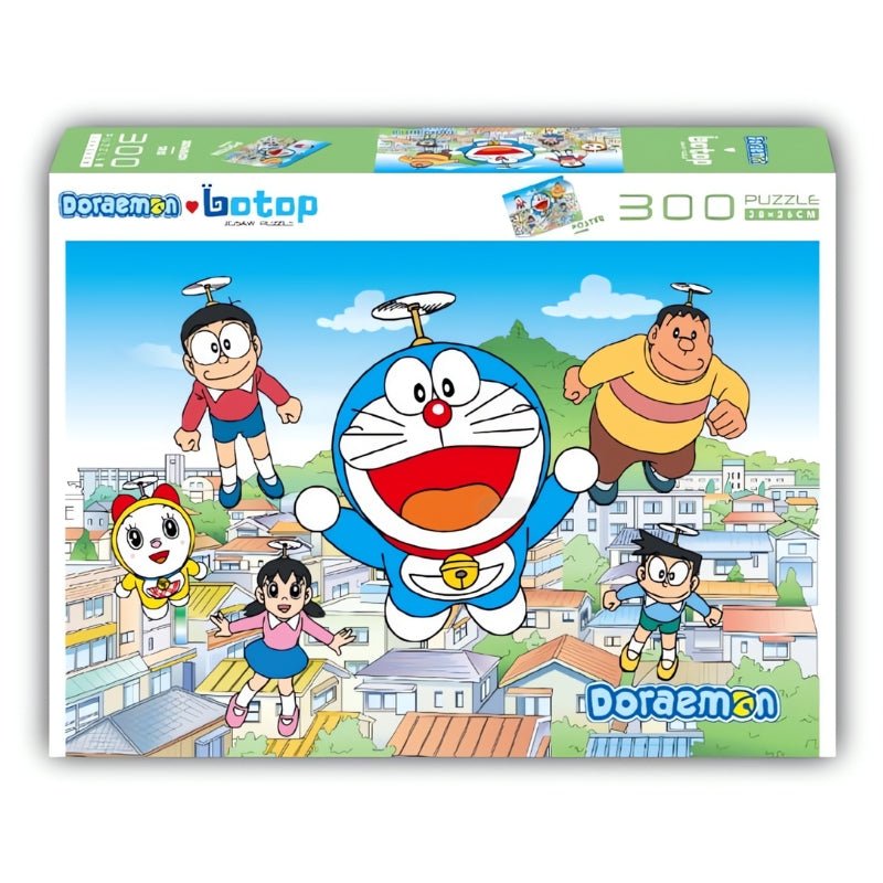 Doraemon: Bamboo Copter | Botop Blackcard | 300 Piece Puzzle