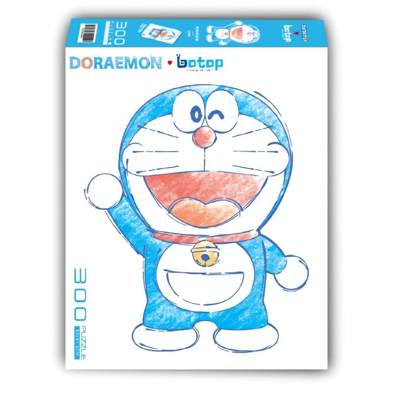 Doraemon - Figure Shaped (Special Edition)  | Botop | 300 Piece Puzzle - Mystery Matrix