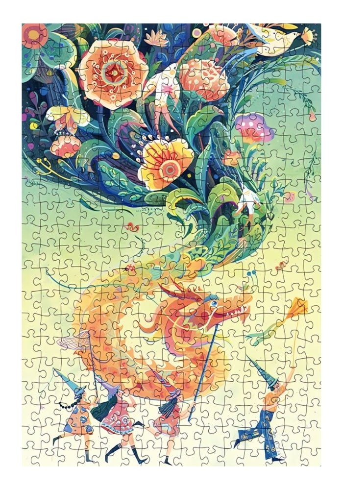 Dragon Year | Botop | 300 Piece Puzzle | Jigsaw Puzzle - Mystery Matrix
