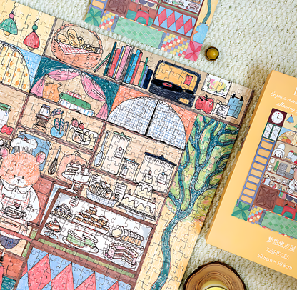 Dream Dessert Shop | Dreamer Puzzle | 728 Piece Puzzle | Jigsaw Puzzle - Mystery Matrix