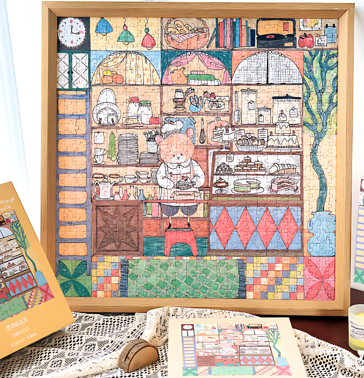 Dream Dessert Shop | Dreamer Puzzle | 728 Piece Puzzle | Jigsaw Puzzle - Mystery Matrix