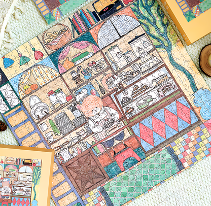 Dream Dessert Shop | Dreamer Puzzle | 728 Piece Puzzle | Jigsaw Puzzle - Mystery Matrix