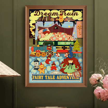 Dream Express | TKX | 500 Piece Puzzle | Jigsaw Puzzle - Mystery Matrix