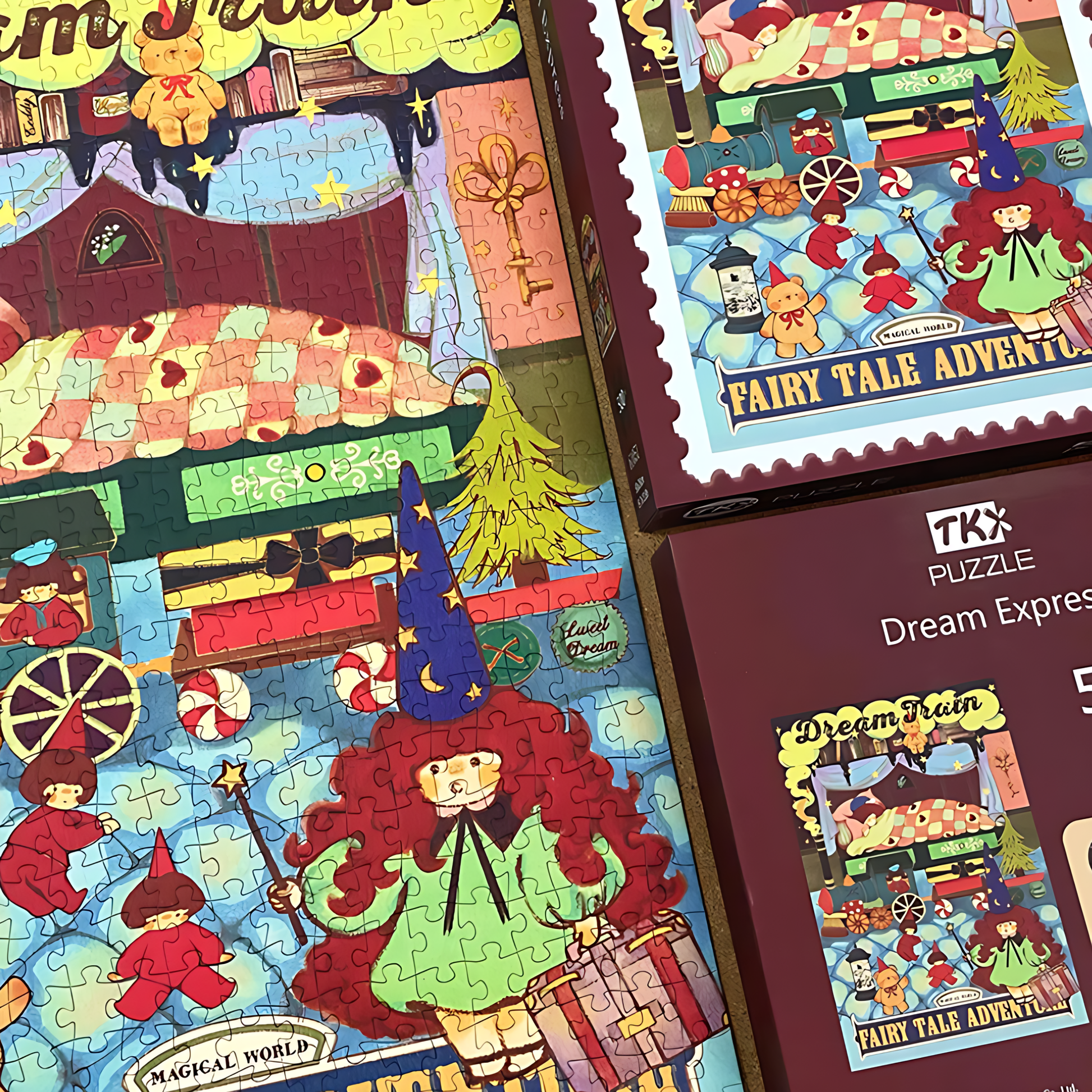 Dream Express | TKX | 500 Piece Puzzle | Jigsaw Puzzle - Mystery Matrix