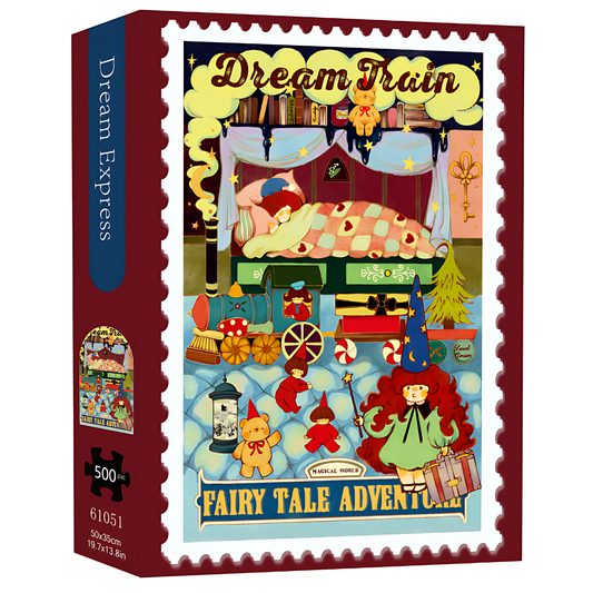 Dream Express | TKX | 500 Piece Puzzle | Jigsaw Puzzle - Mystery Matrix