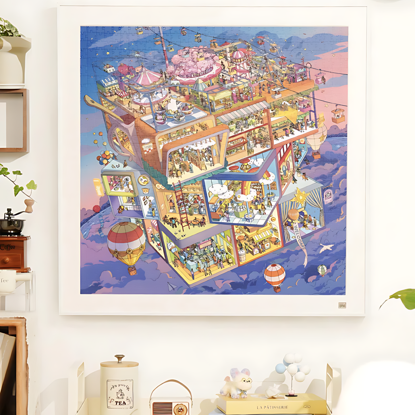 Dream Tower (Glow - in - the - Dark) | TOI | 1000 Puzzle | 1024 Jigsaw Puzzle - Mystery Matrix