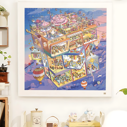 Dream Tower (Glow - in - the - Dark) | TOI | 1000 Puzzle | 1024 Jigsaw Puzzle - Mystery Matrix