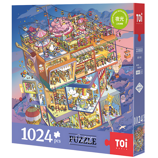 Dream Tower (Glow - in - the - Dark) | TOI | 1000 Puzzle | 1024 Jigsaw Puzzle - Mystery Matrix