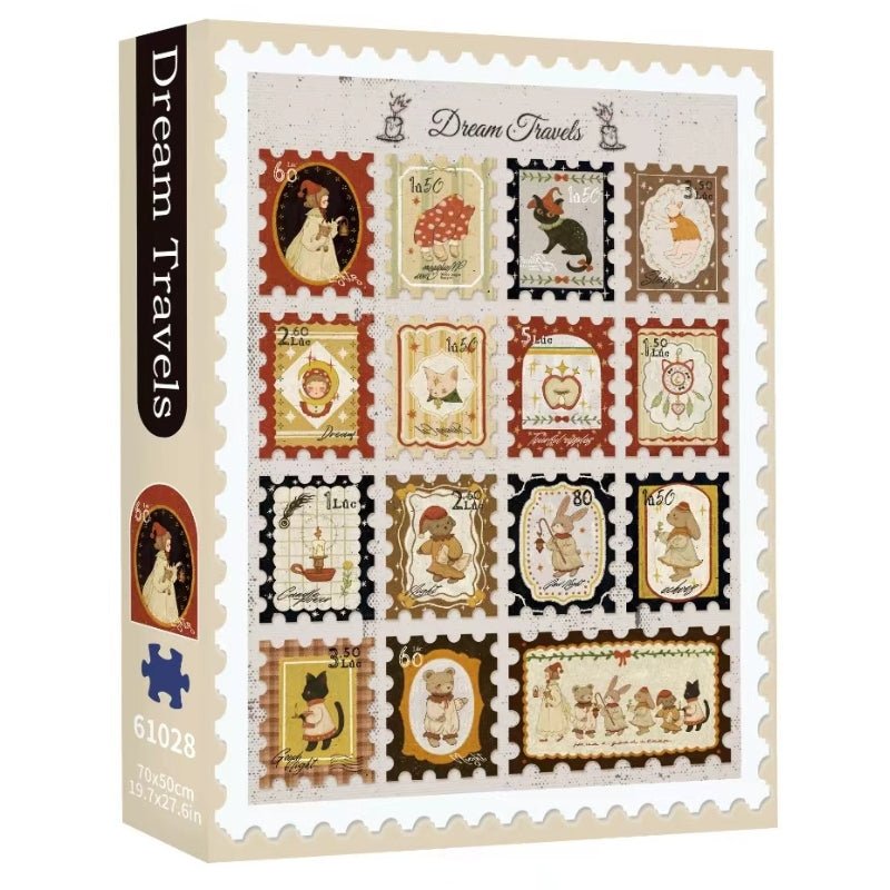 Dream Travels | TKX | 1000 Piece Puzzle | Jigsaw Puzzle - Mystery Matrix