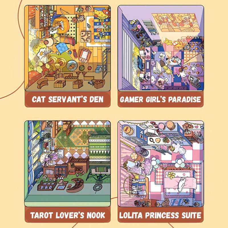 Dreamhouse Utopia | TOI | 1000 Piece Puzzle | Jigsaw Puzzle - Mystery Matrix