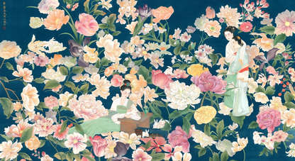 Dreams Among Blossoms | Seren Art | 740 Piece Puzzle | Jigsaw Puzzle - Mystery Matrix