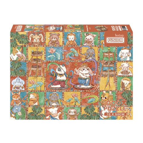 Dunhuang Dance | Botop | 1000 Piece Puzzle | Jigsaw Puzzle - Mystery Matrix