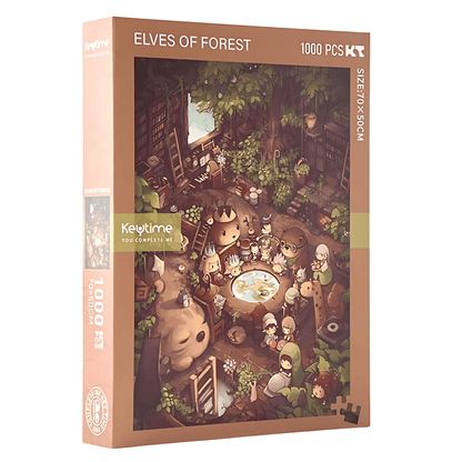 Elves of forest | Keytime | 1000 Piece Puzzle | Jigsaw Puzzle - Mystery Matrix