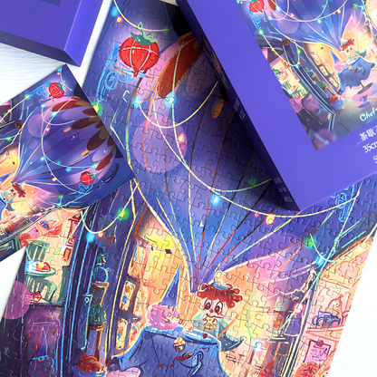 Endless Tea Break | Dreamer Puzzle | 500 Piece Puzzle | Jigsaw Puzzle - Mystery Matrix