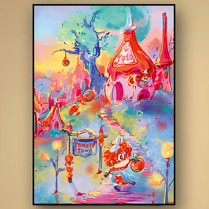 Escape from Tomato Town | TKX | 500 Piece Puzzle | Jigsaw Puzzle - Mystery Matrix