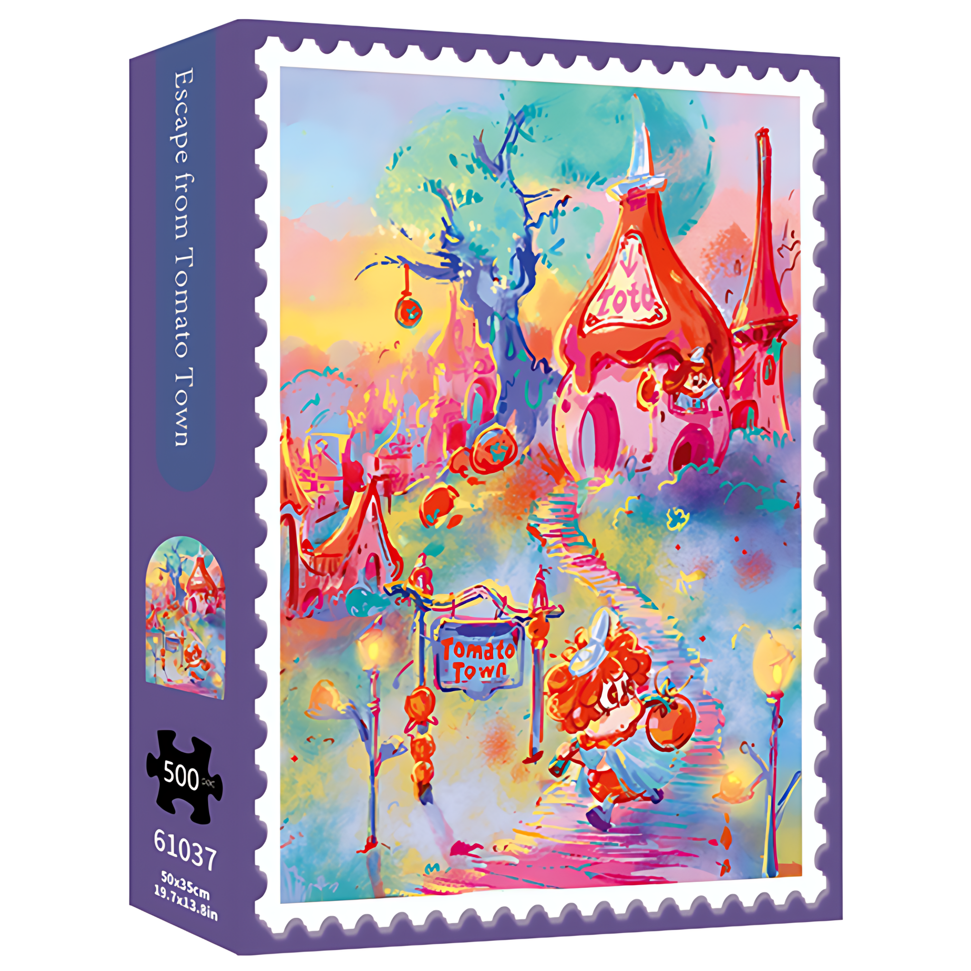 Escape from Tomato Town | TKX | 500 Piece Puzzle | Jigsaw Puzzle - Mystery Matrix