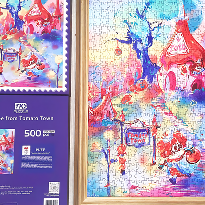 Escape from Tomato Town | TKX | 500 Piece Puzzle | Jigsaw Puzzle - Mystery Matrix