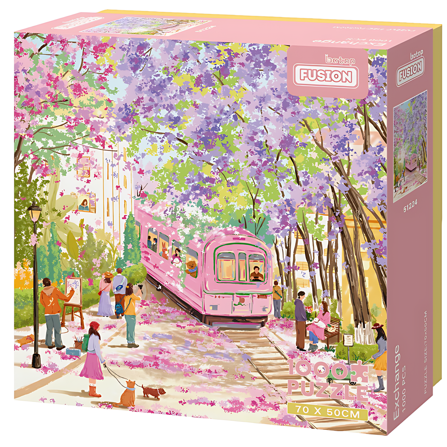 Exchange | Botop Fusion | 1000 Piece Puzzle | Jigsaw Puzzle - Mystery Matrix