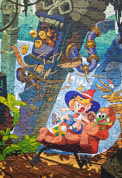 Explosive Waterfall | Kessing | 500 Piece Puzzle | Jigsaw Puzzle - Mystery Matrix