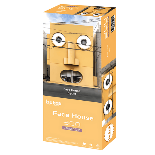 Face House | Botop Blackcard | 300 Piece Puzzle | Jigsaw Puzzle - Mystery Matrix