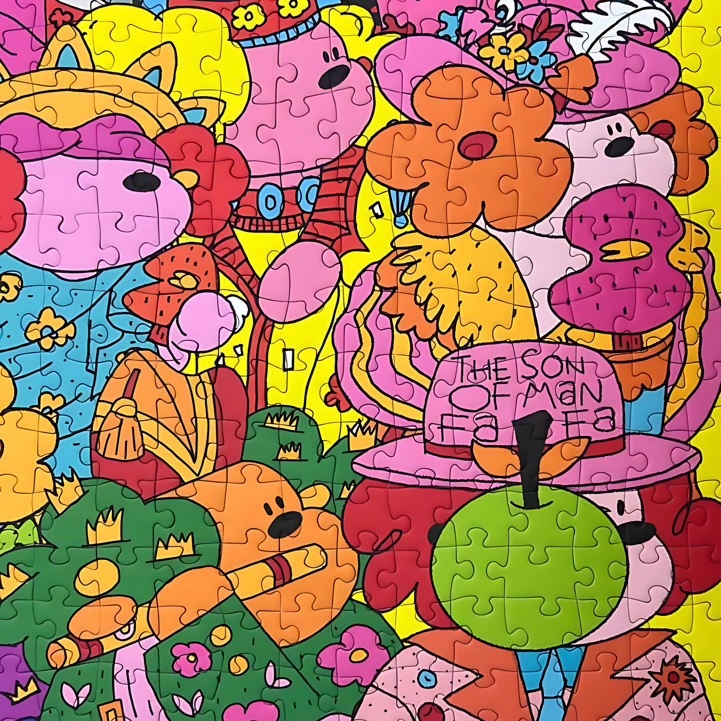FaFaDog Artist | Puffinkids | 1000 Piece Puzzle | Jigsaw Puzzle - Mystery Matrix