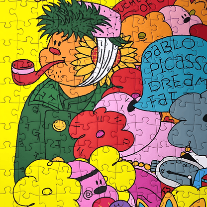 FaFaDog Artist | Puffinkids | 1000 Piece Puzzle | Jigsaw Puzzle - Mystery Matrix