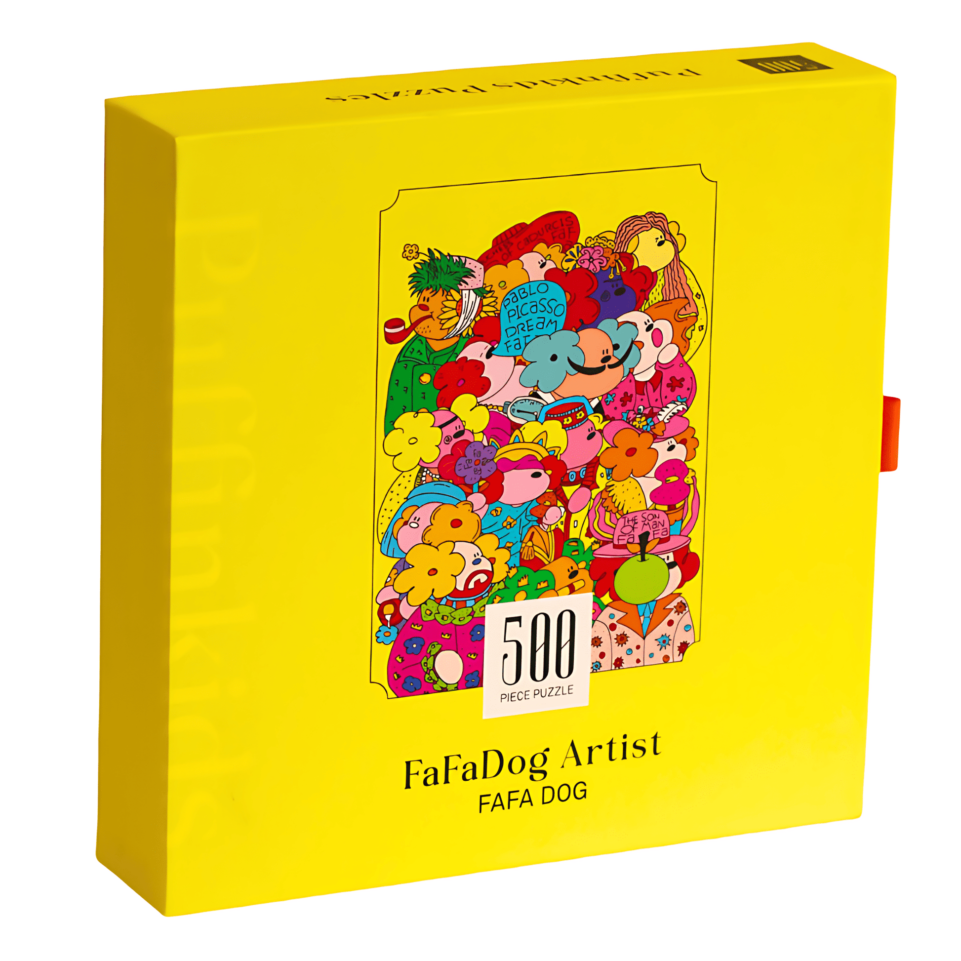 FaFaDog Artist | Puffinkids | 1000 Piece Puzzle | Jigsaw Puzzle - Mystery Matrix