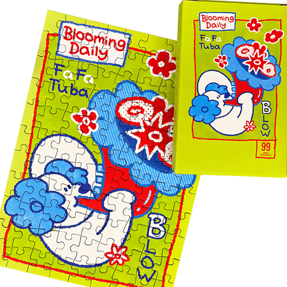 Fafadog's Blooming Daily | Puffinkids | 6 in 1 Mini Puzzle | Jigsaw Puzzle - Mystery Matrix