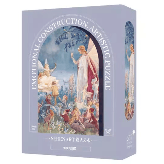 Fairies and Elves | Seren Art | 500 Piece Puzzle | Jigsaw Puzzle - Mystery Matrix