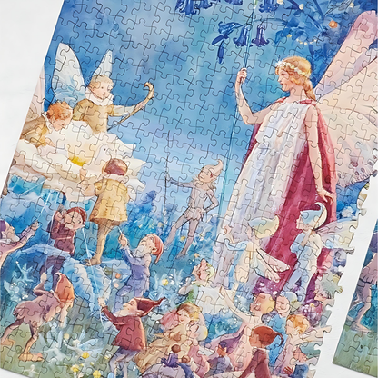 Fairies and Elves | Seren Art | 500 Piece Puzzle | Jigsaw Puzzle - Mystery Matrix