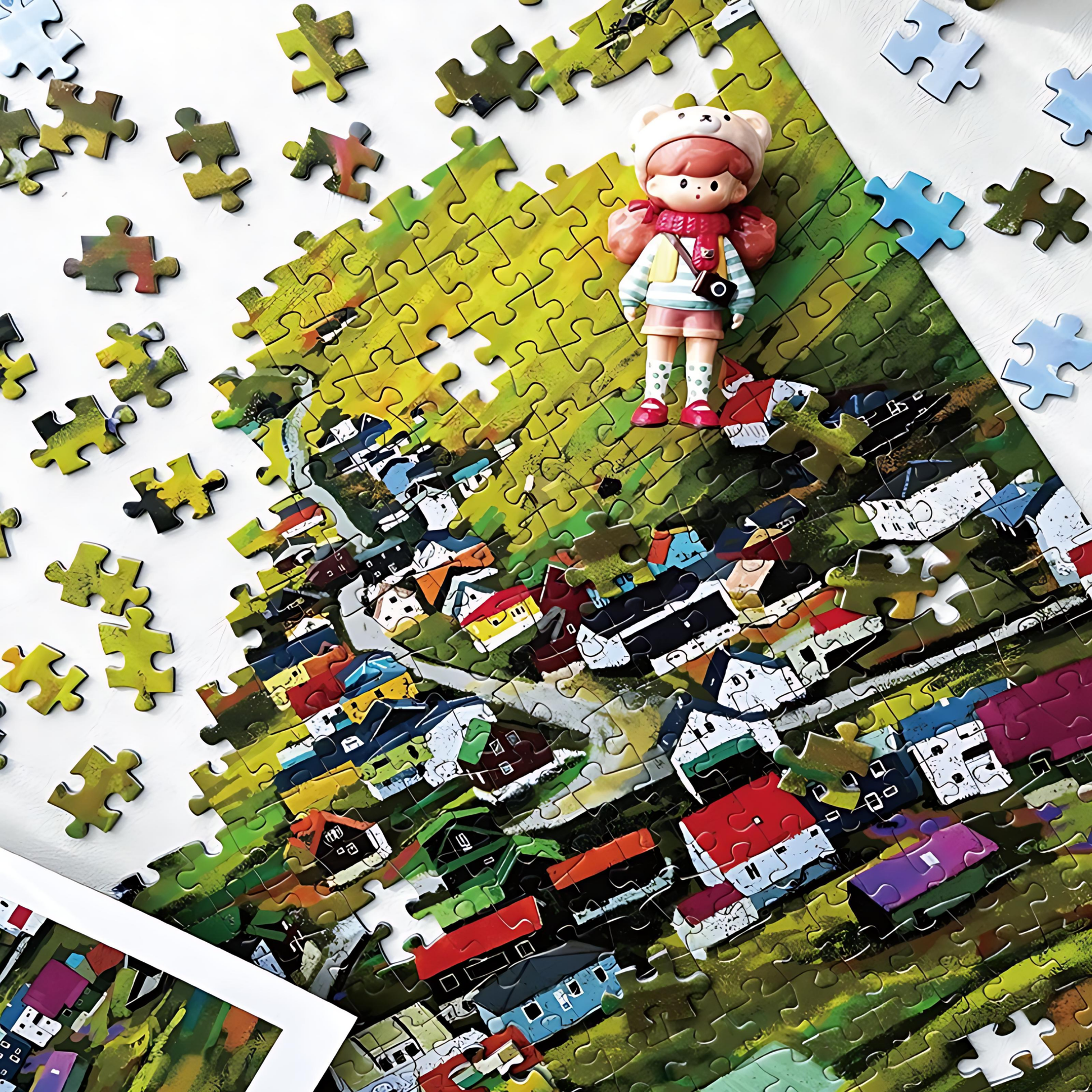 Faroe Island | Seren Art | 500 Piece Puzzle | Jigsaw Puzzle - Mystery Matrix