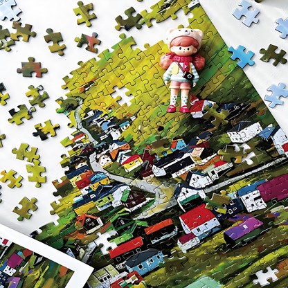 Faroe Island | Seren Art | 500 Piece Puzzle | Jigsaw Puzzle - Mystery Matrix