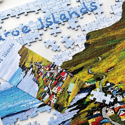 Faroe Island | Seren Art | 500 Piece Puzzle | Jigsaw Puzzle - Mystery Matrix