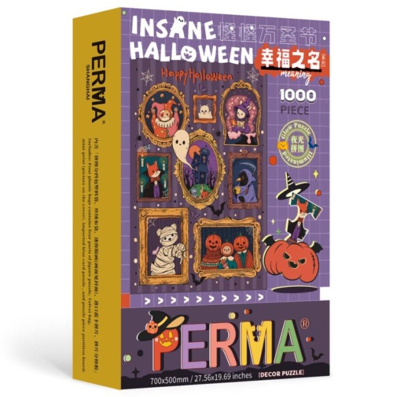 Feel The Spooky | PERMA | 1000 Piece Puzzle | Jigsaw Puzzle | Glow In Dark - Mystery Matrix