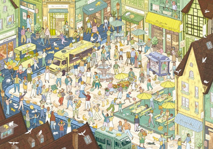 Find Cat | Botop | 1000 Piece Puzzle | Jigsaw Puzzle - Mystery Matrix