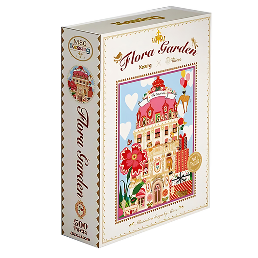 Flora Garden | Kessing | 500 Piece Puzzle | Jigsaw Puzzle - Mystery Matrix