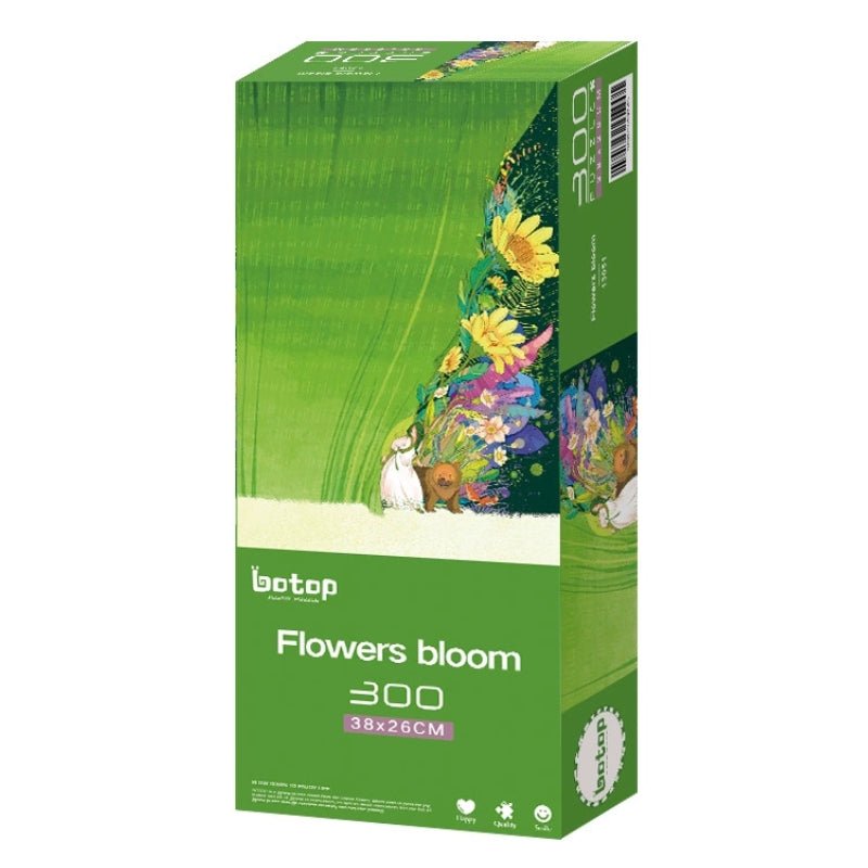 Flowers Bloom | Botop | 300 Piece Puzzle | Jigsaw Puzzle - Mystery Matrix