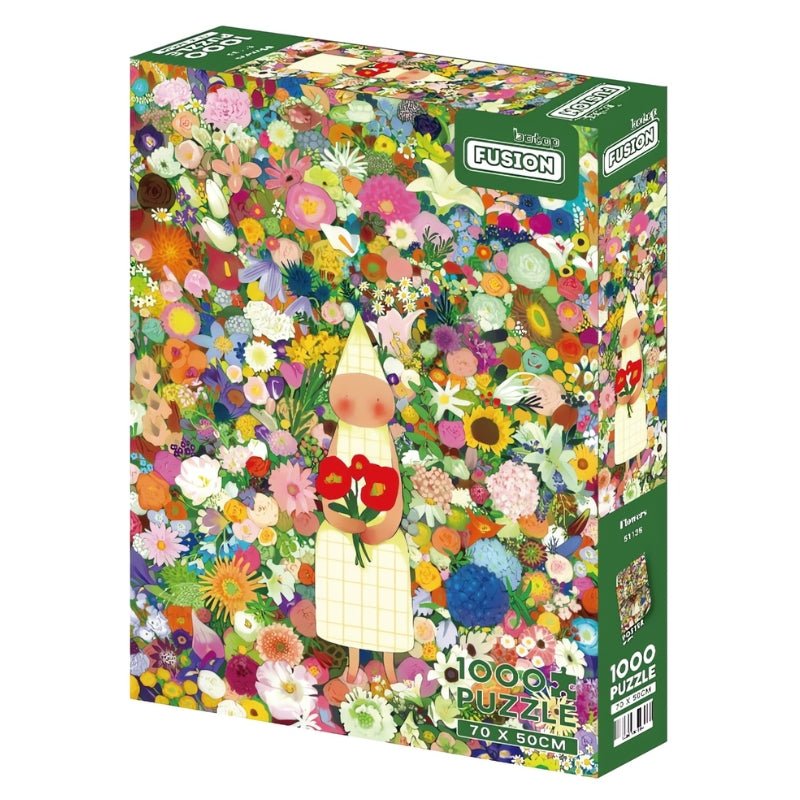Flowers | Botop | 1000 Piece Puzzle | Jigsaw Puzzle - Mystery Matrix