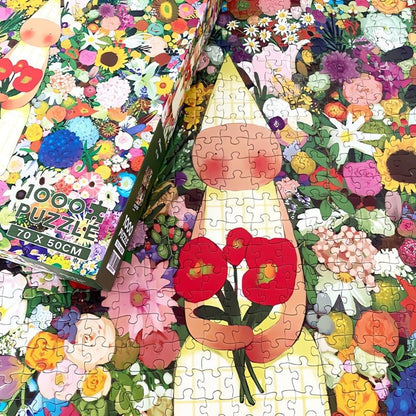 Flowers | Botop | 1000 Piece Puzzle | Jigsaw Puzzle - Mystery Matrix