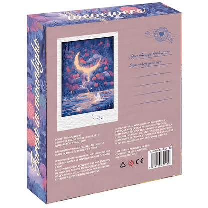 Forest Moonlight | WEVE | 1000 Piece Puzzle | Jigsaw Puzzle - Mystery Matrix