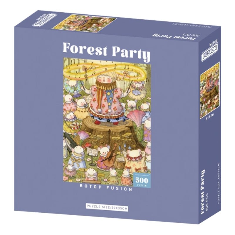 Forest Party | Botop | 500 Piece Puzzle | Jigsaw Puzzle - Mystery Matrix