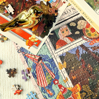 Forest Party | TKX | 500 Piece Puzzle | Jigsaw Puzzle - Mystery Matrix