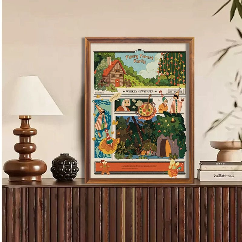 Forest Party | TKX | 500 Piece Puzzle | Jigsaw Puzzle - Mystery Matrix